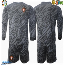 Portugal Keeper Bortedraktsett Barn EM 2024 Langermet (+ Korte bukser)